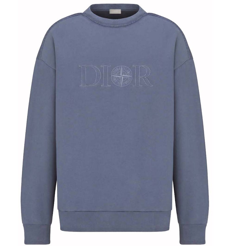 Dior x Stone Island Sweatshirt Gray Men's FW24 GB