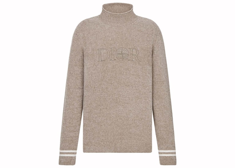 Dior x Stone Island Technical Sweater Gray Men's - SS24 - US Dior x Stone Island Technical Sweater Gray Men's - SS24 - US