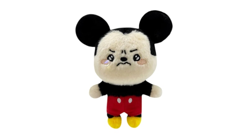 Disney Crying Face Plush-Mickey Mouse Keychain