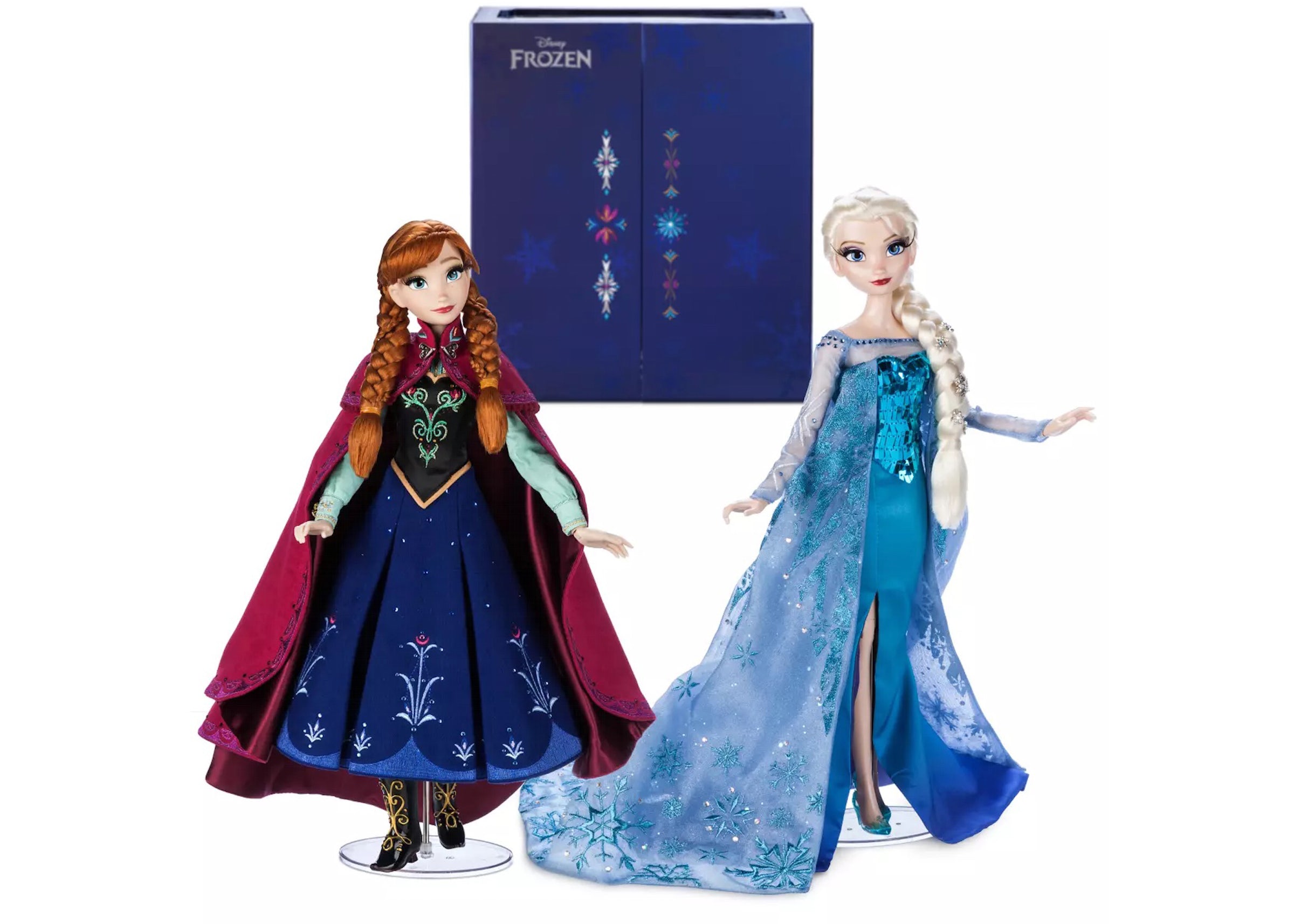 Disney Frozen 10th Anniversary Anna and Elsa Limited Edition Doll Set