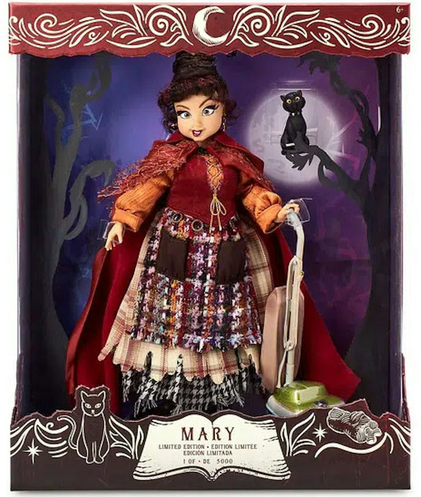 Disney Hocus Pocus Mary Sanderson (Edition of 5000) Doll Red - FW21 - US