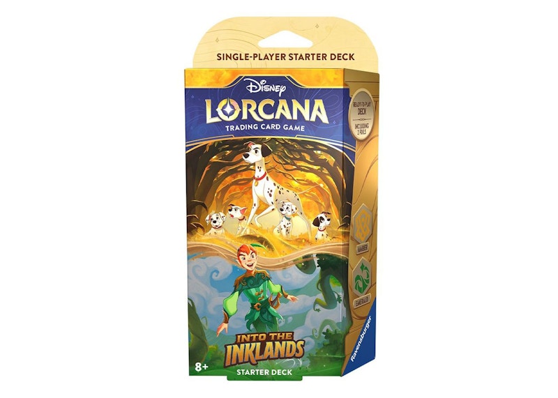 Disney Lorcana TCG Into the Inklands (Amber & Emerald) Starter