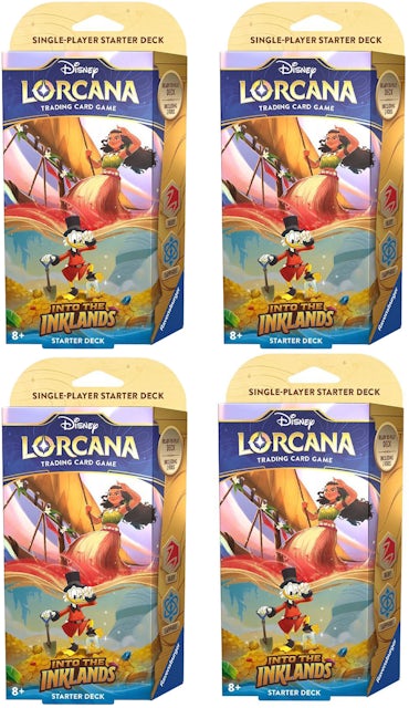 Disney Lorcana: Into the Inklands Starter Deck Display (8 decks) (Pres –  Double Infinity Gaming