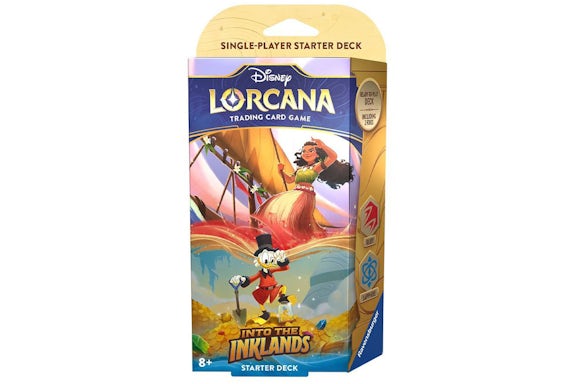 Disney Lorcana TCG Into the Inklands (Ruby & Sapphire) Starter Deck