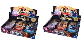 Disney Lorcana TCG The First Chapter Booster Box 2x Lot (German)