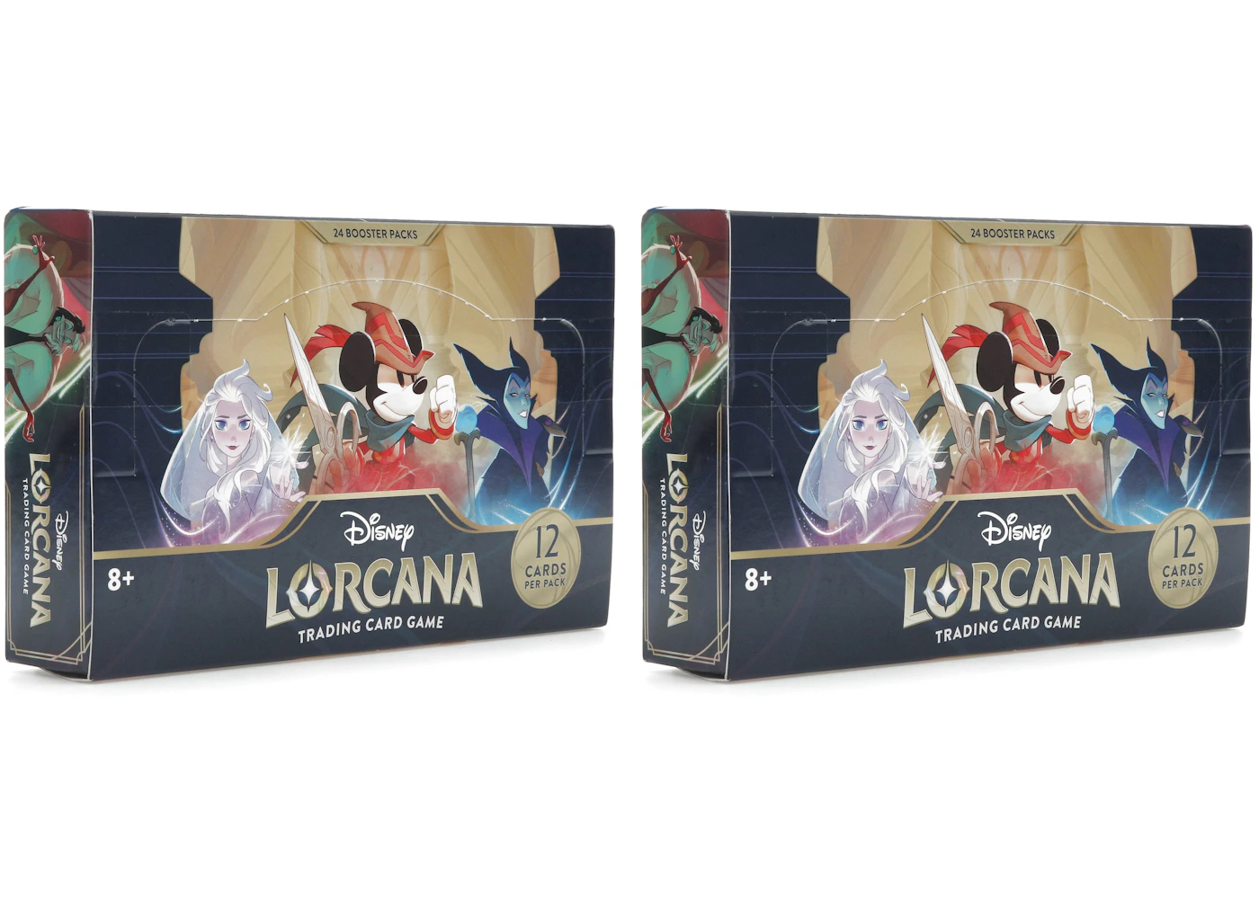 Disney Lorcana TCG The First Chapter Booster Box 2x Lot - US Disney Lorcana TCG The First Chapter Booster Box 2x Lot - US