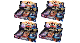 Disney Lorcana TCG The First Chapter Booster Box 4x Lot (German)