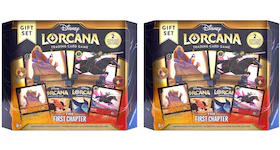 Lote de 2 sets Disney Lorcana TCG The First Chapter Gift