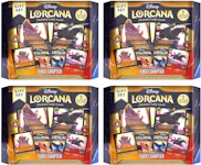 Disney Lorcana TCG The First Chapter Gift Set 4x Lot
