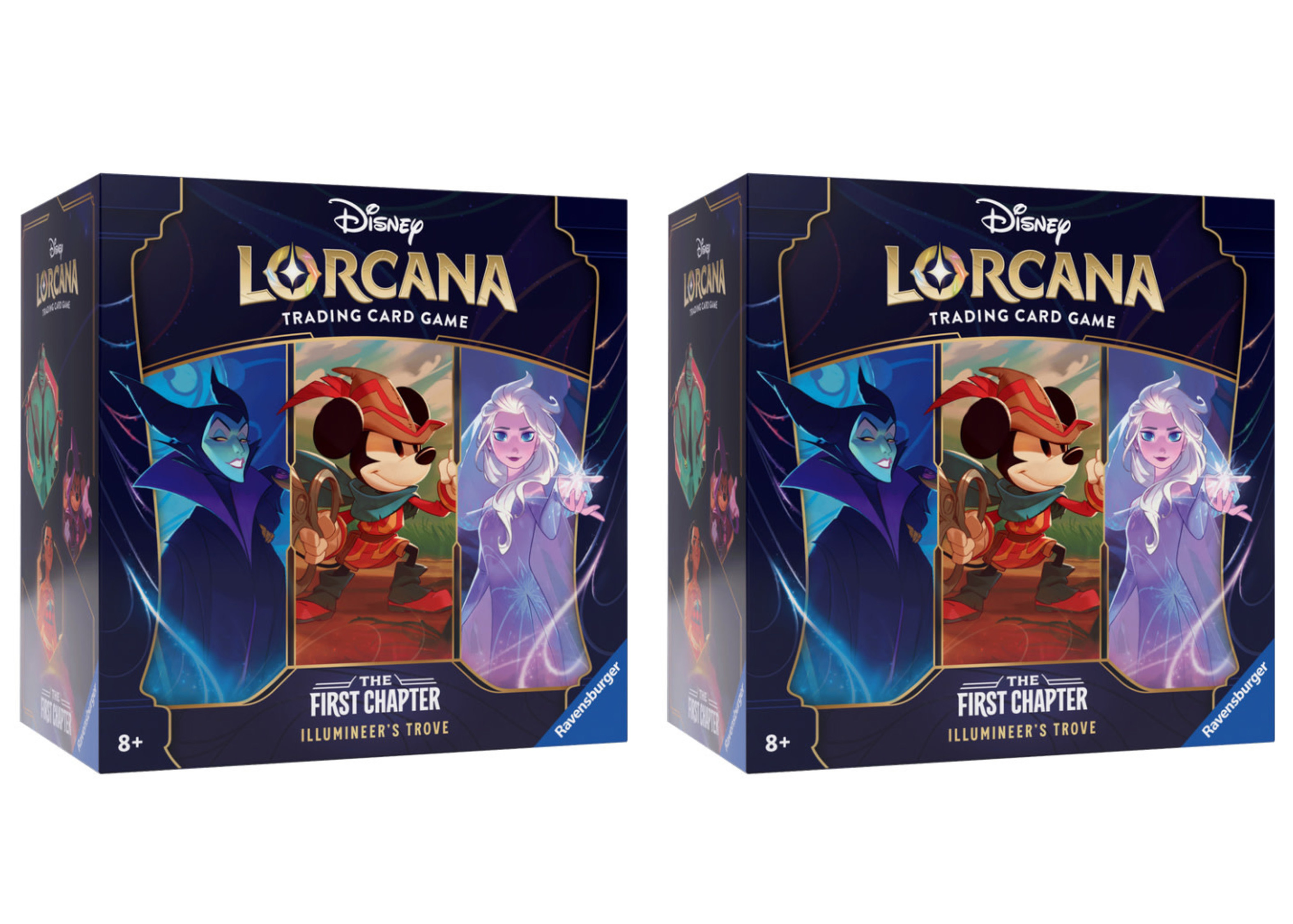 Disney Lorcana TCG The First Chapter Illumineer's Trove Box 2x Lot