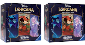 Disney Lorcana TCG The First Chapter Illumineer's Trove Box 2x Lot