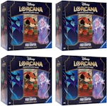 Disney Lorcana TCG The First Chapter Illumineer's Trove Box 4x Lot