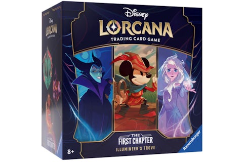 Disney Lorcana TCG The First Chapter Illumineer's Trove Box - US Disney Lorcana TCG The First Chapter Illumineer's Trove Box - US