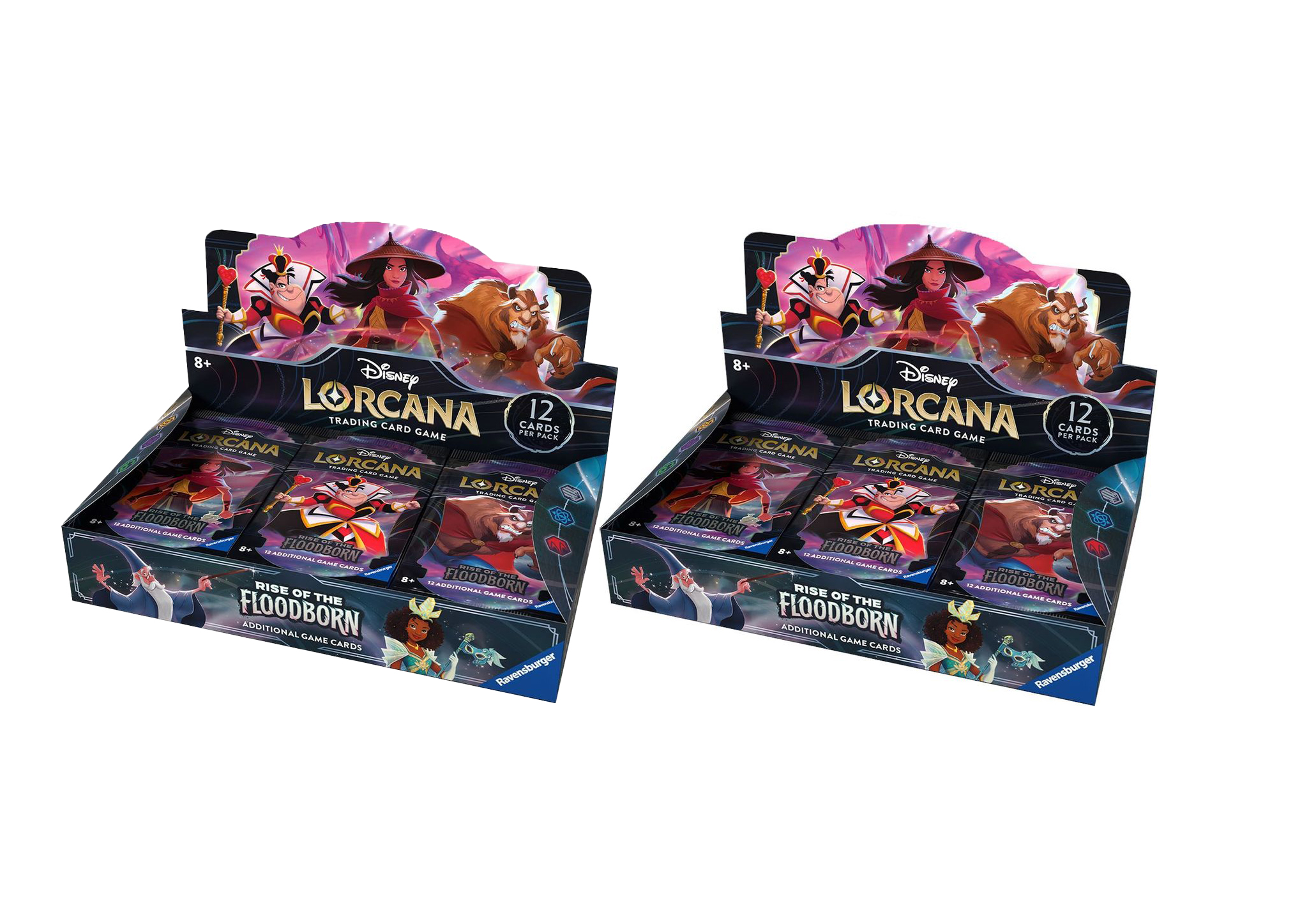 Disney Lorcana TCG The First Chapter Rise of the Floodborn Booster Box 2x  Lot