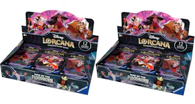 Disney Lorcana TCG The First Chapter Rise of the Floodborn Booster Box 2x Lot