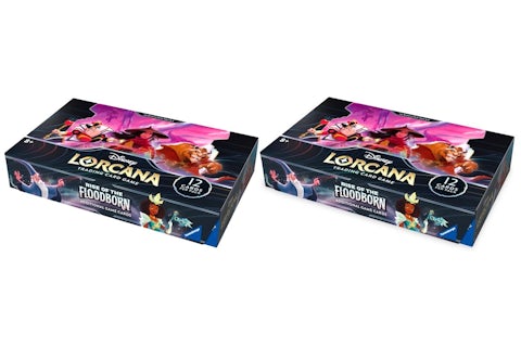 Disney Lorcana TCG The First Chapter Rise of the Floodborn Booster Box 2x Lot - GB Disney Lorcana TCG The First Chapter Rise of the Floodborn Booster Box 2x Lot - GB