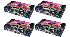 Disney Lorcana TCG The First Chapter Rise of the Floodborn Booster Box 4x Lot