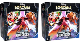 Disney Lorcana TCG The First Chapter Rise of the Floodborn Illumineer's Trove Box 2x Lot