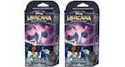 Disney Lorcana TCG The First Chapter Rise of the Floodborn Starter Deck Amethyst & Steel 2x Lot