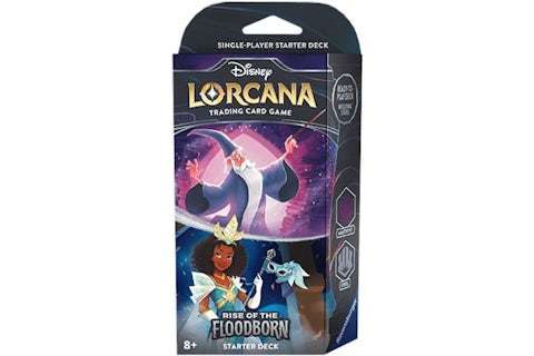 Disney Lorcana TCG The First Chapter Rise of the Floodborn Starter Deck Amethyst & Steel - US Disney Lorcana TCG The First Chapter Rise of the Floodborn Starter Deck Amethyst & Steel - US