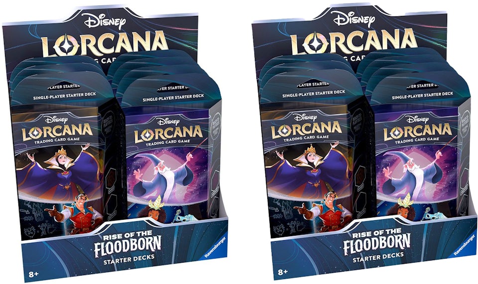Disney Lorcana: Rise of the Floodborn Starter 8-Deck Box