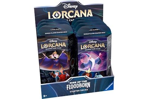 Disney Lorcana TCG The First Chapter Rise of the Floodborn Starter Deck Display Box (8 Decks) - US Disney Lorcana TCG The First Chapter Rise of the Floodborn Starter Deck Display Box (8 Decks) - US