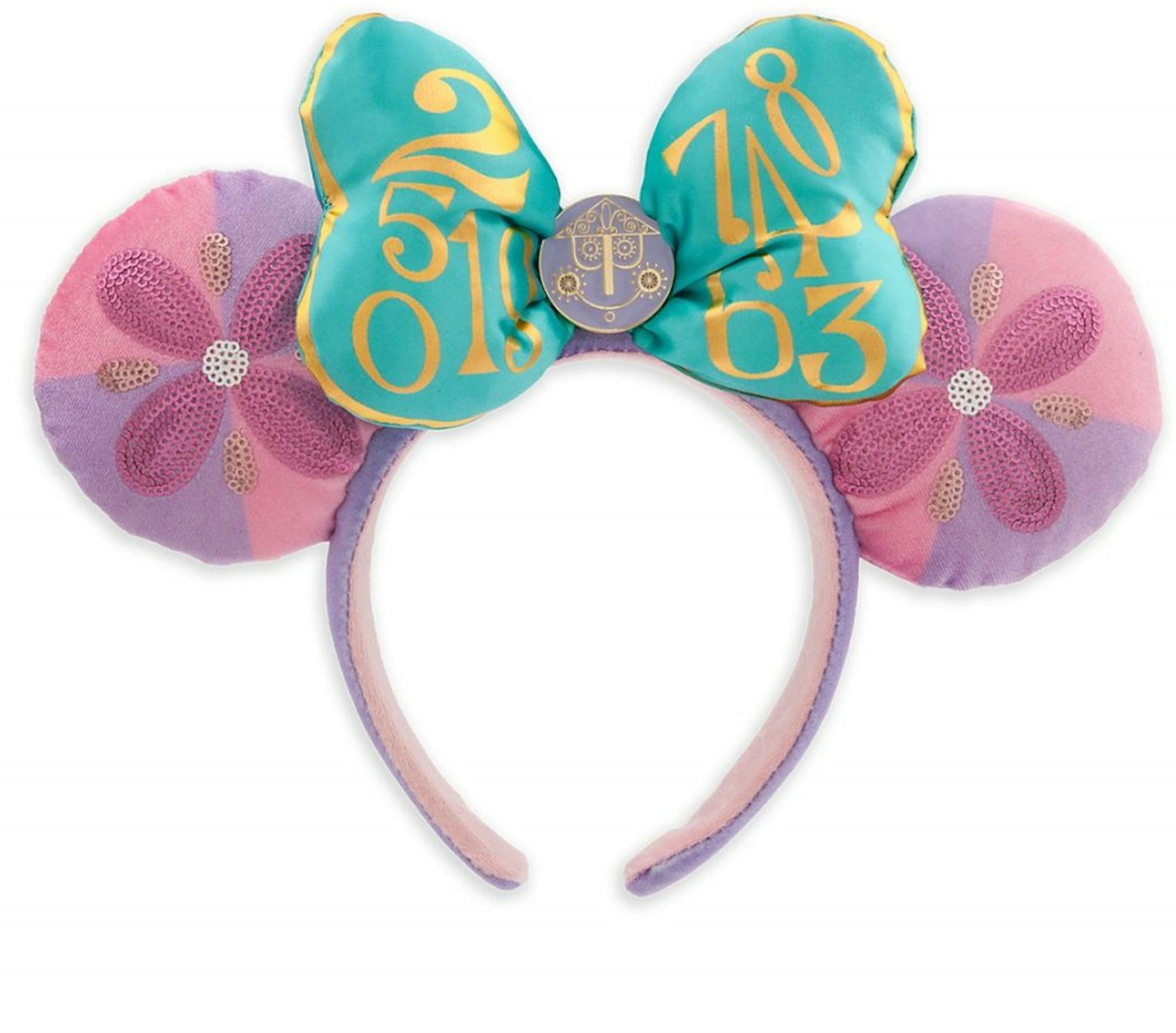 Disney Minnie Mouse Main Attraction April It's A Small World Ear Headband -  US
