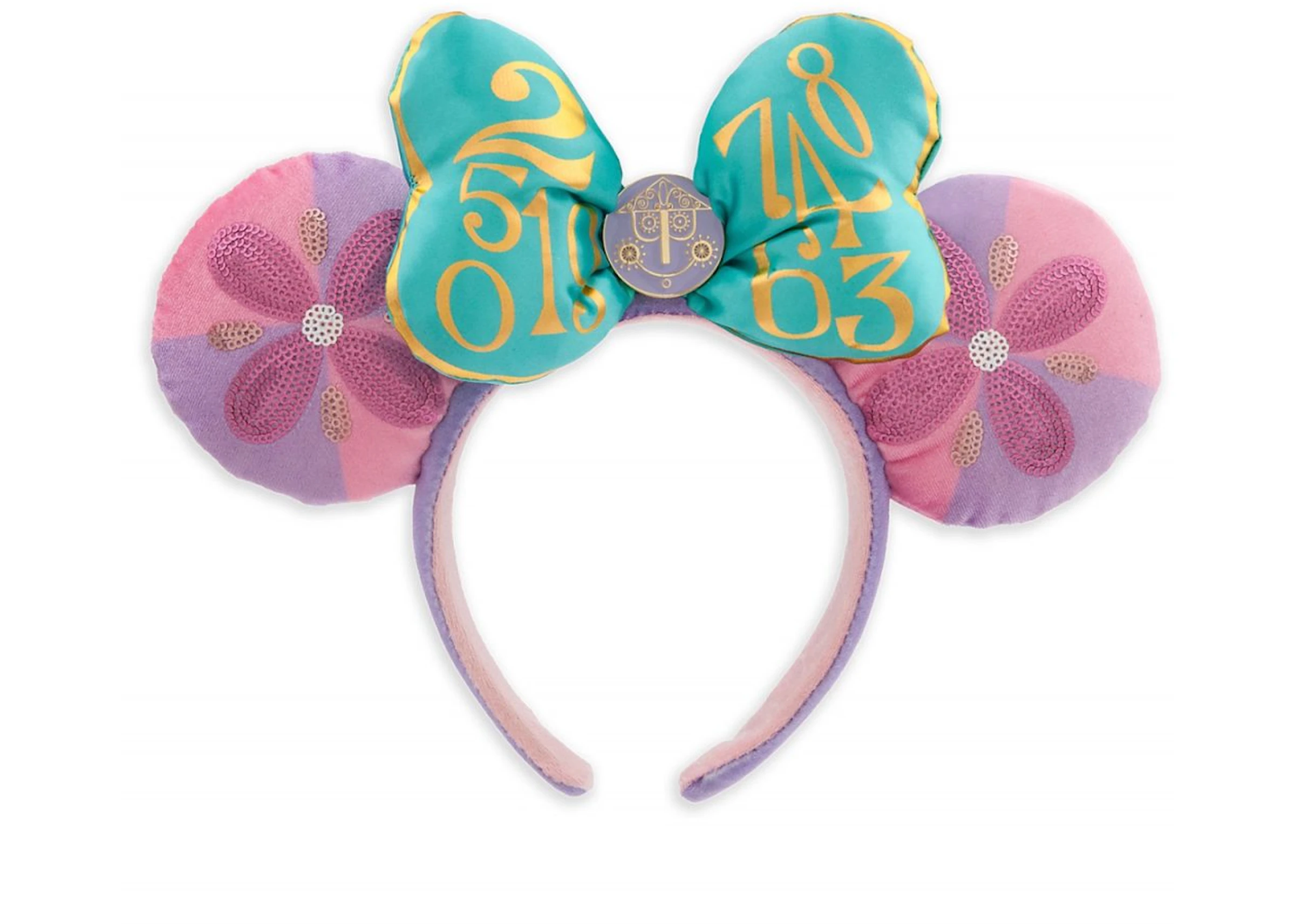 Disney Minnie Mouse Main Attraction April It's A Small World Ear Headband -  US