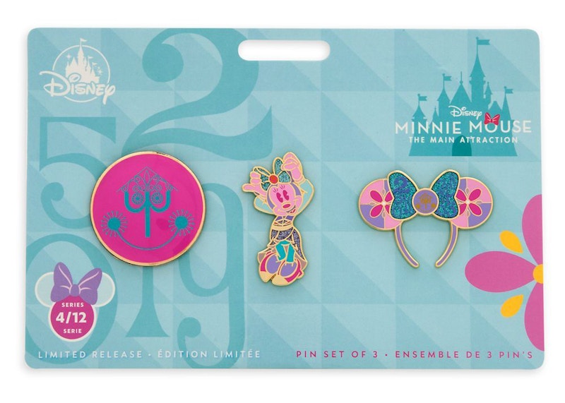 Disney Minnie Mouse Main Attraction April It's A Small World Pin