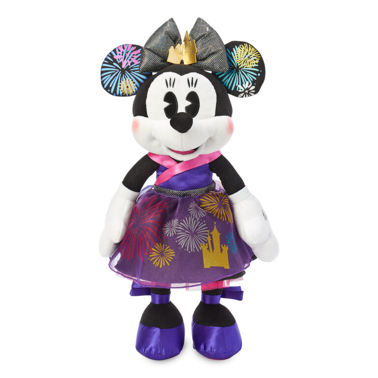 Disney Minnie Mouse Main Attraction December Nighttime Fireworks & Castle  Finale Plush