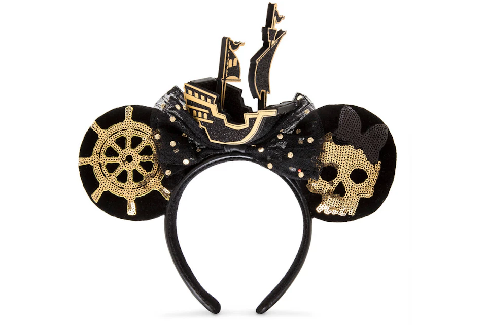 Disney Minnie Mouse Main Attraction February Pirate of the Carribean Ear Headband