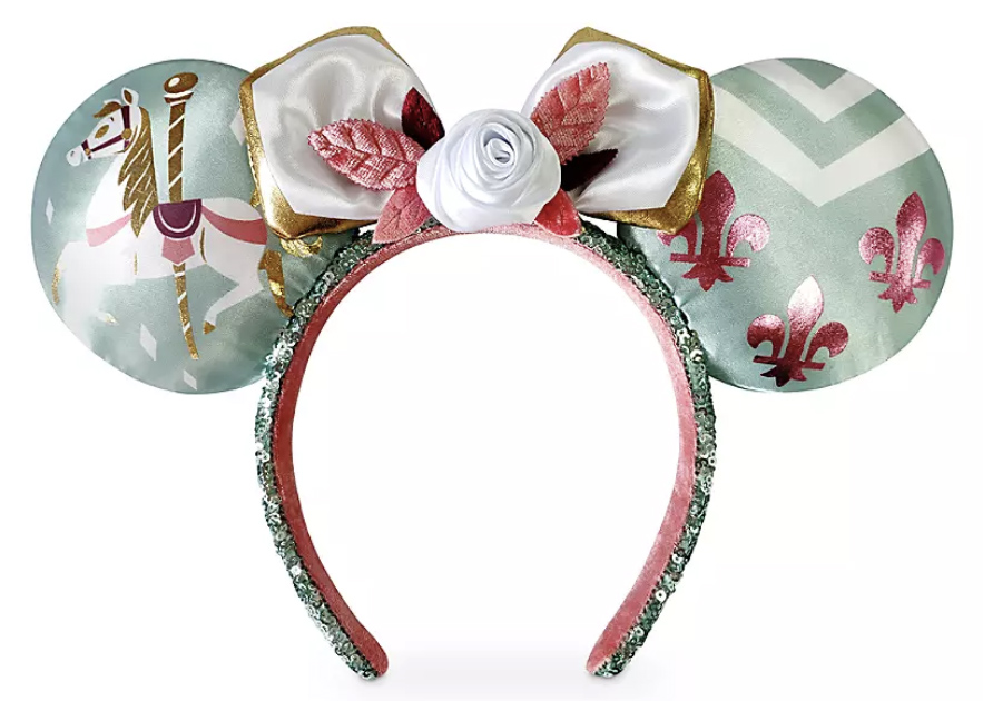 Disney Minnie Mouse Main Attraction July King Arthur Carrousel Ear