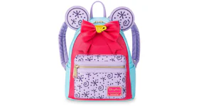 Disney Minnie Mouse Main Attraction March Mad Tea Party Loungefly Backpack