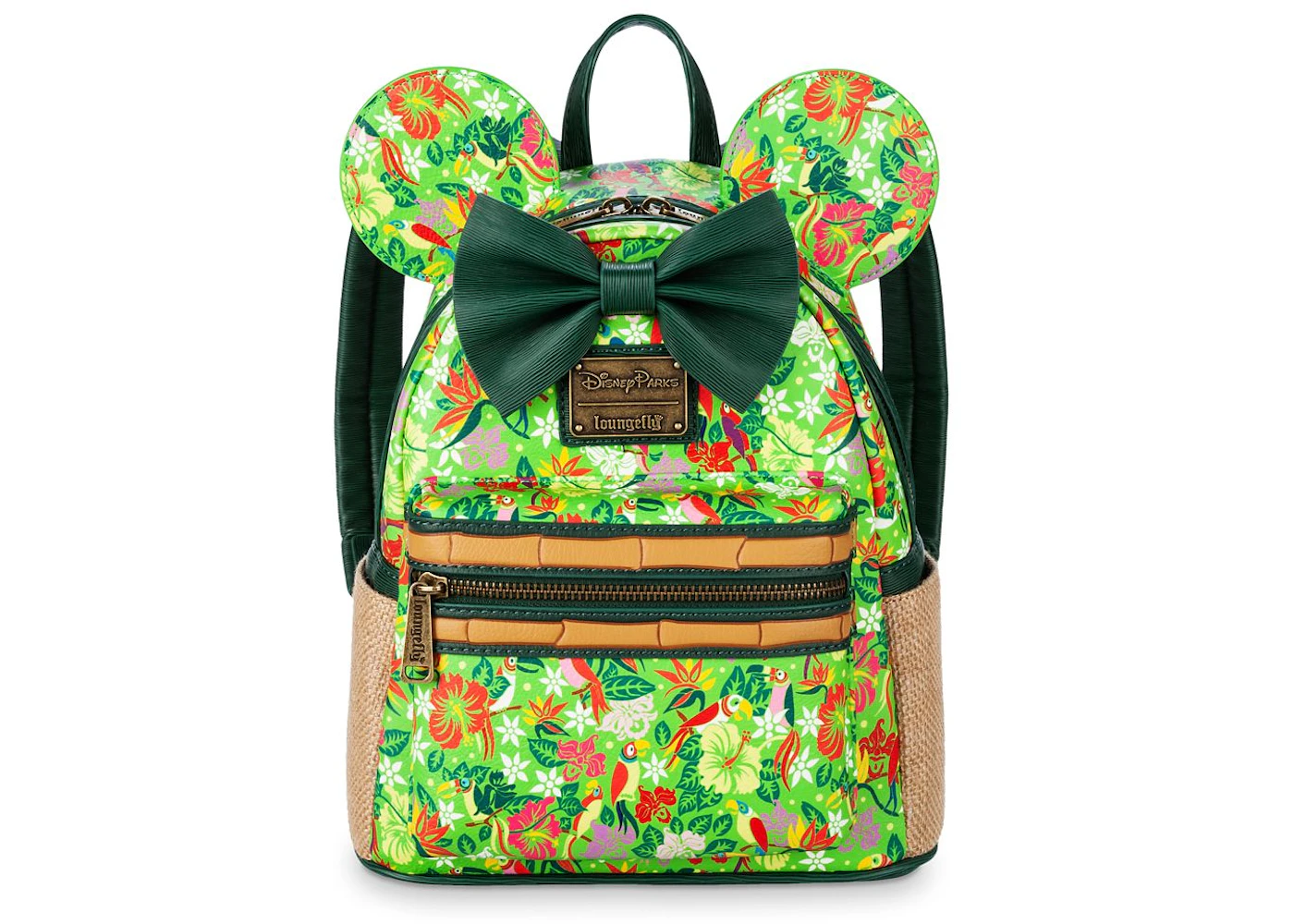 Disney Minnie Mouse Main Attraction May Enchanted Tiki Room Loungefly  Backpack - US