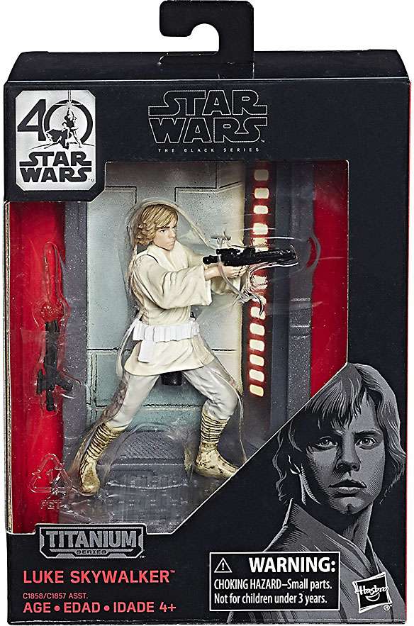 Star wars Titanium Series Die-Cast Luke Skywalker 