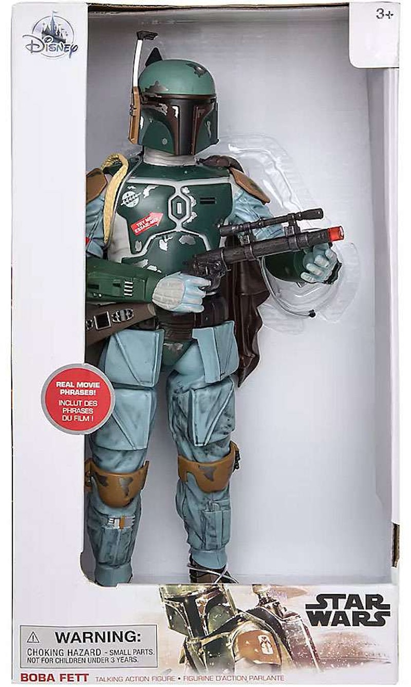 Disney Star Wars Boba Fett Disney Store Exclusive Talking Action