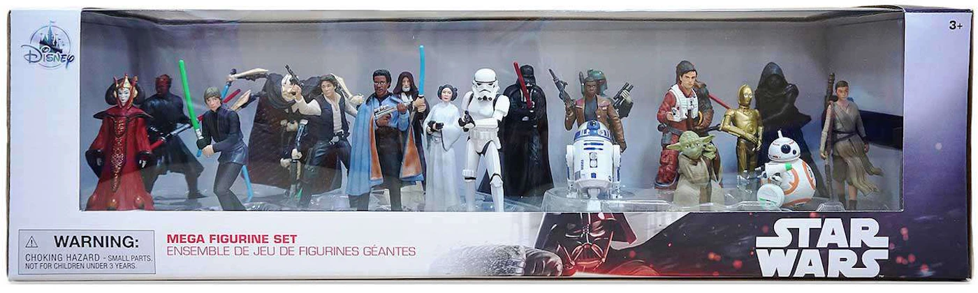 2019 Star Wars 20-Piece PVC Mega Figurine Playset