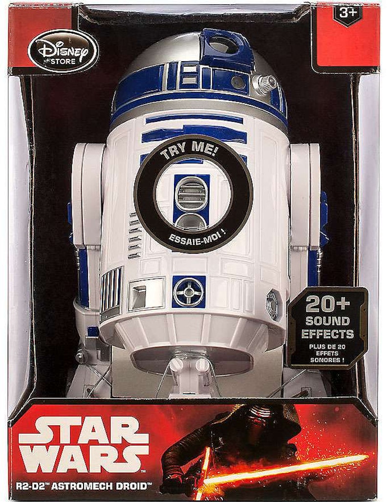 R2d2 talking deals action figure