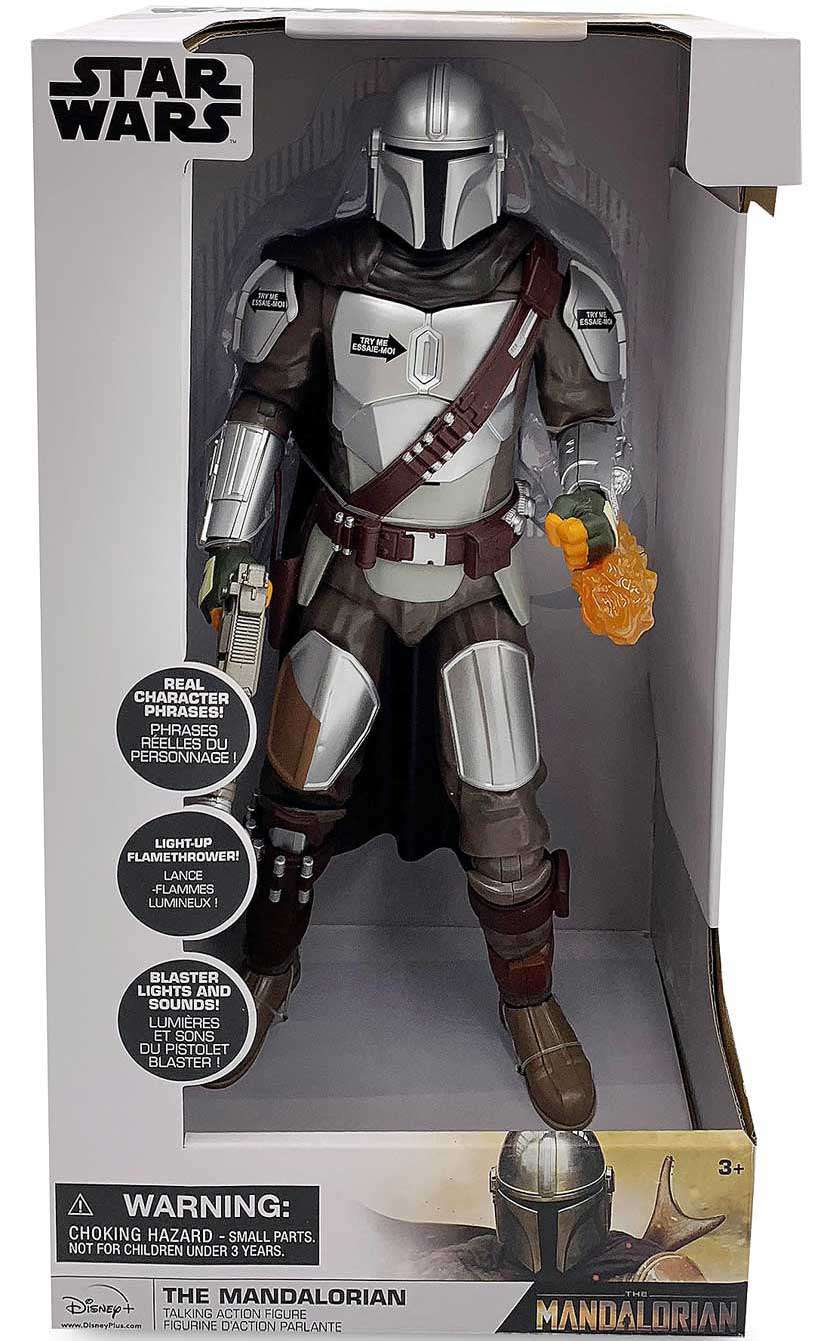 talking mandalorian figure