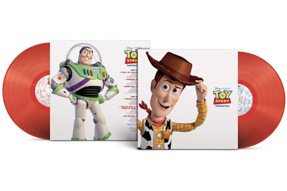 Disney Toy Story Favorites Disney 100 Limited Edition LP Vinyl Red