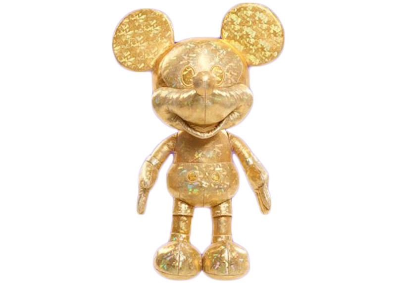 gold mickey mouse teddy