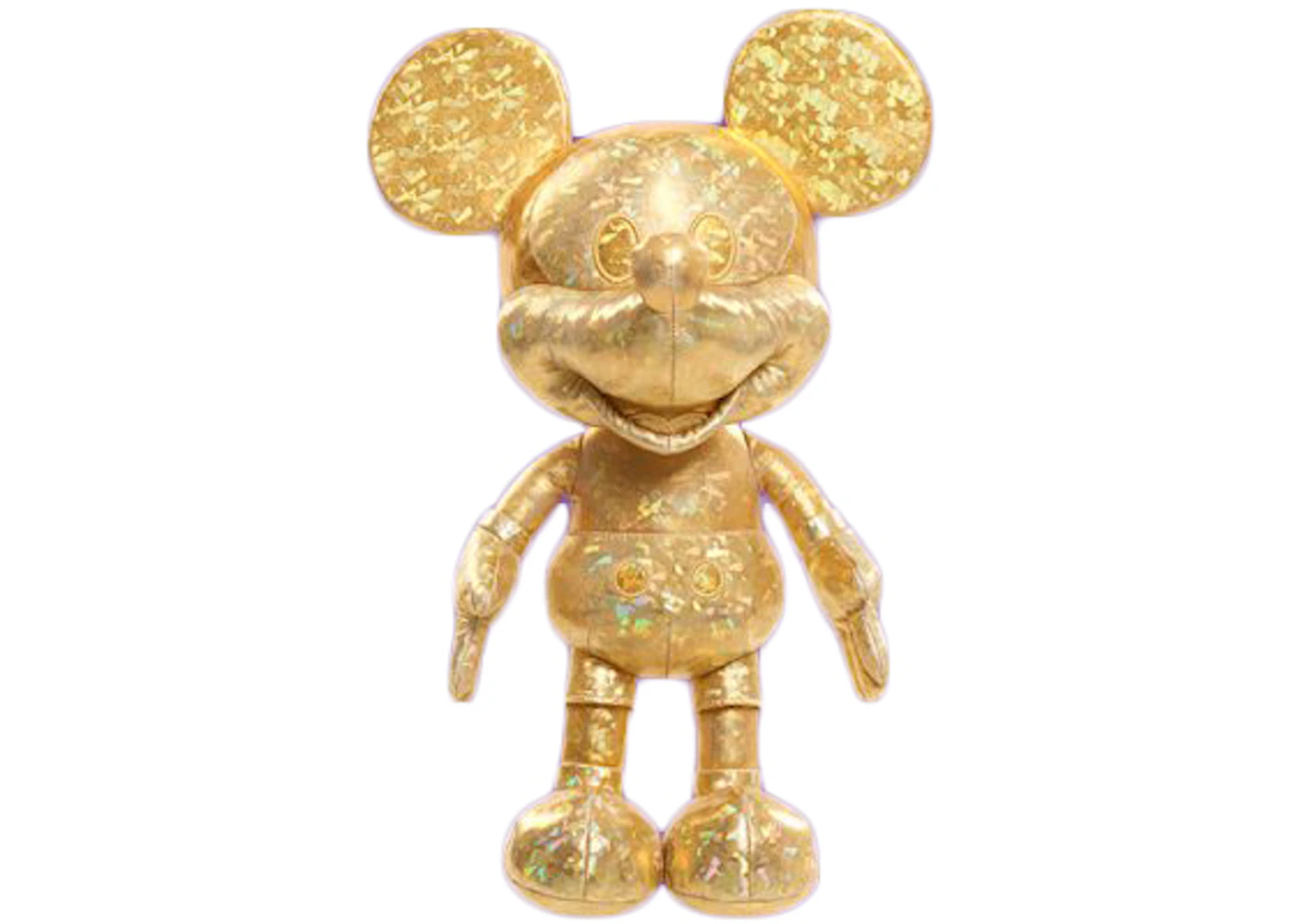Disney Year Of the Mouse Mickey Mouse Gold January Plush US