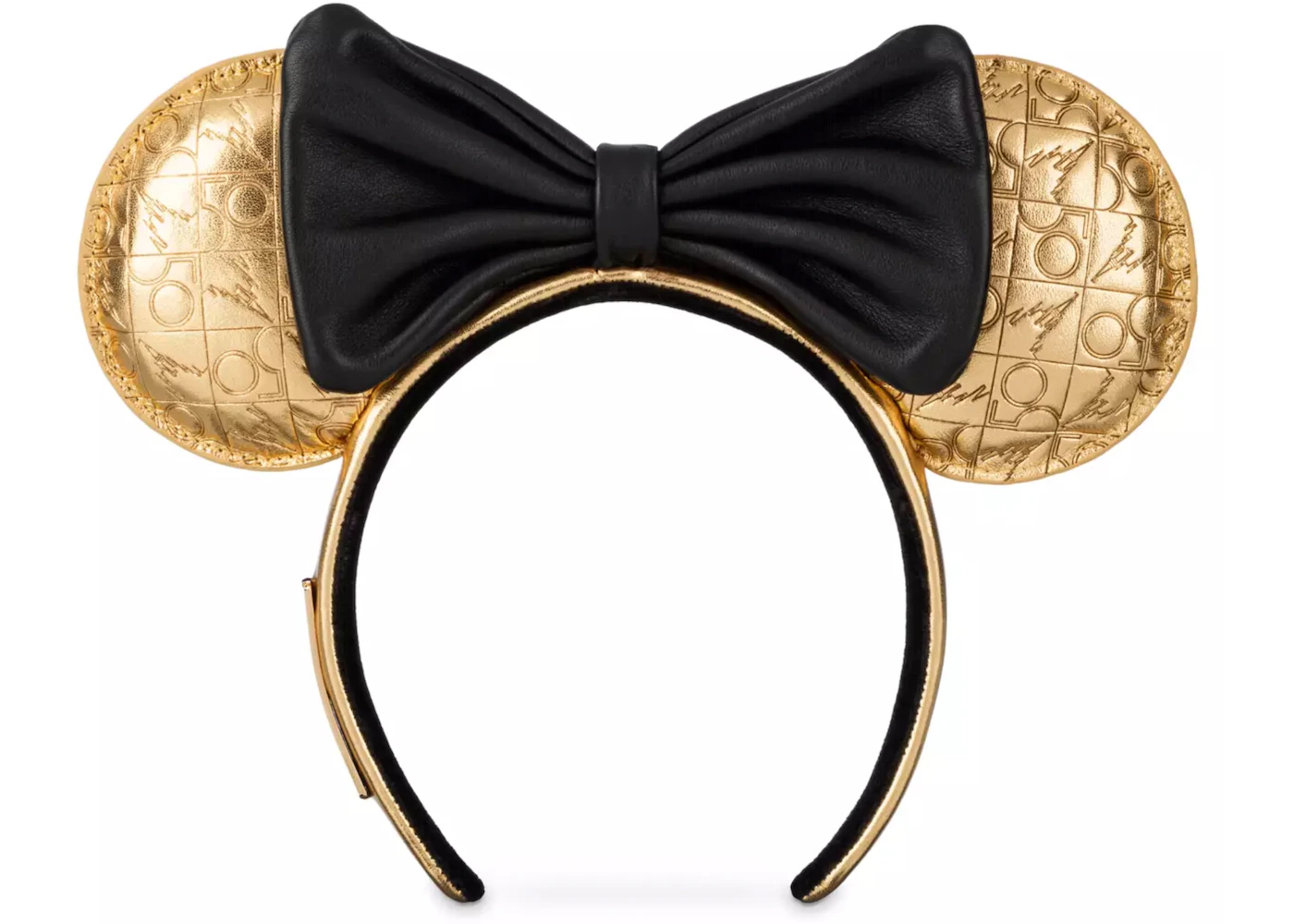 Disney x Loungefly Walt Disney World 50th Anniversary Leather Minnie Mouse  Ear Headband - US