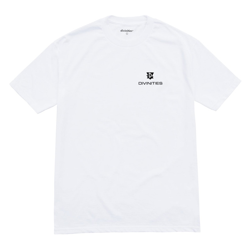 Divinities Logo Emblem T-shirt White Men's - SS21 - US