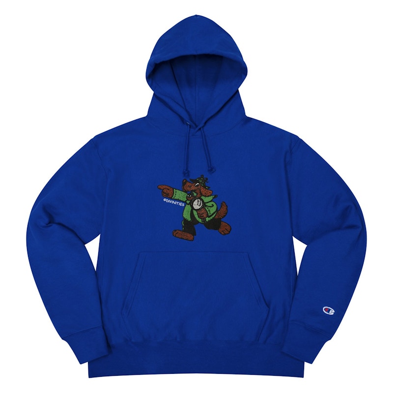 Champion sweatshirts royal clearance blue