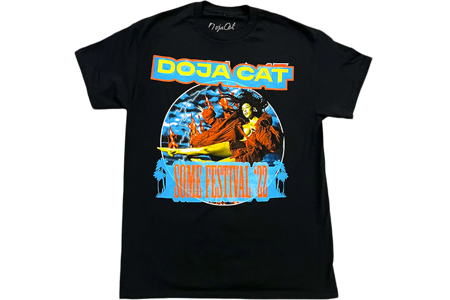 Doja Cat Coachella 22' Some Festival TShirt Black SS22