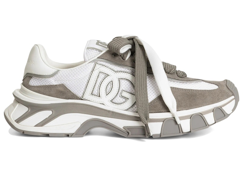 Men's Dolce & Gabbana DG Country Road Sneakers in White/Grey