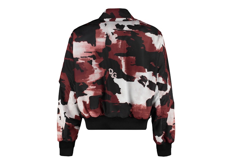 Dolce & gabbana discount camo bomber jacket ronaldo