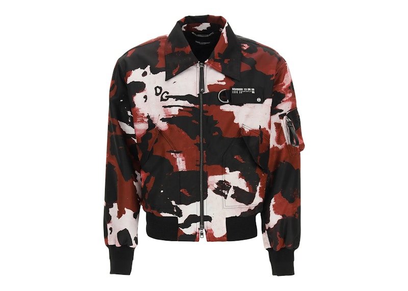 Dolce and gabbana camo jacket sale