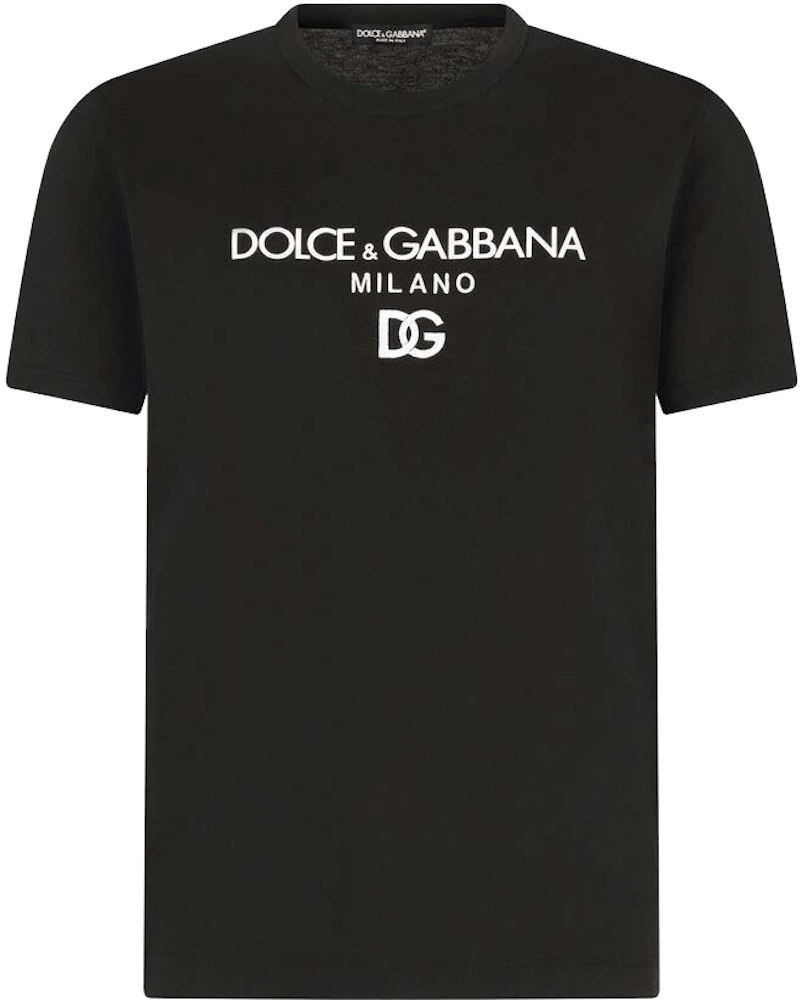 Dolce & Gabbana Cotton DG Embroidery and Patch T-shirt Black Men's ...